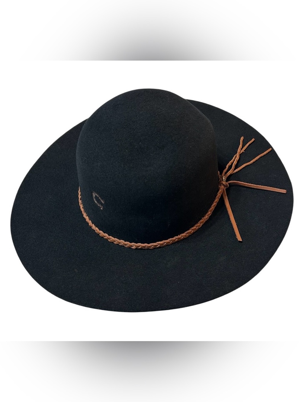 CHARLIE 1 HORSE WOMEN'S BLACK
TEXAN WANDERLUST HAT Sz L